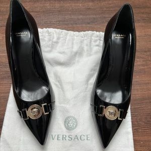 Versace Black Shoes